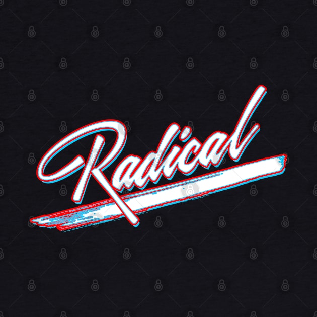 Radical 80s Retro Vintage Design by McNutt